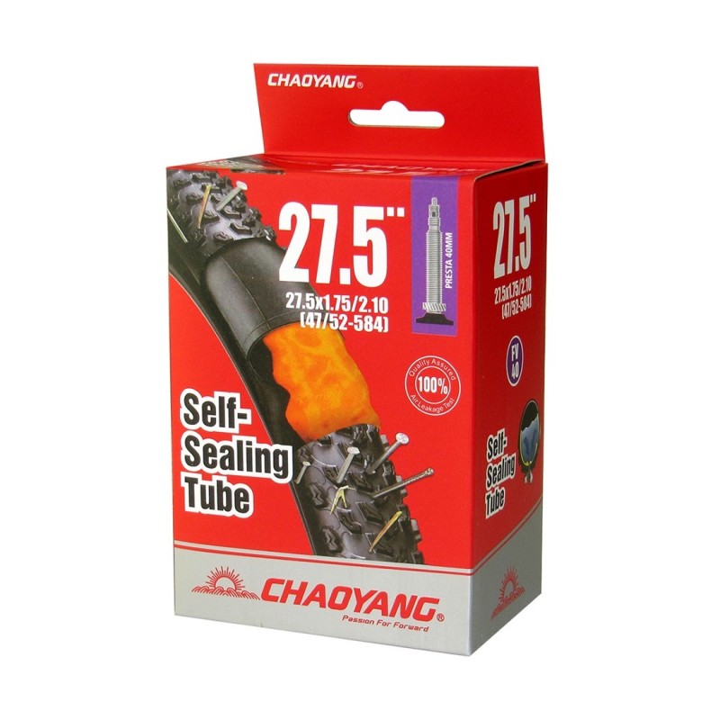CAMARA CHAOYANG 27.5" X 1.75-2.10 (47/52-584) ANTIPINCHAZOS FV 40