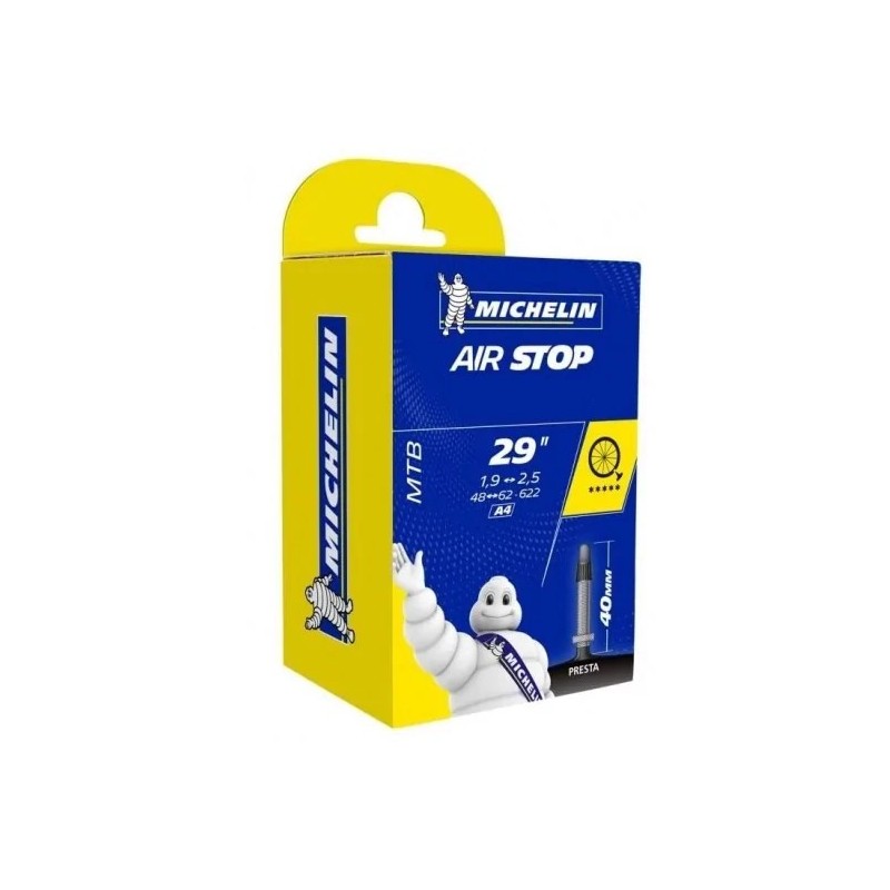 CAMARA MICHELIN AIR STOP 29" X 1.90 - 2.5 (48/62-622) FV 40