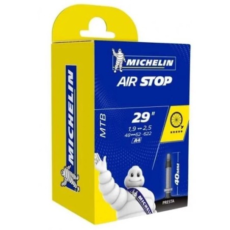 CAMARA MICHELIN AIR STOP 29" X 1.90 - 2.5 (48/62-622) FV 40