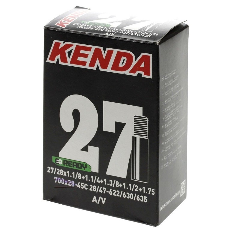 CAMARA KENDA 28" X 1.1 - 1.25 / 700 "X 28-45 C (28/47-622) AV 35