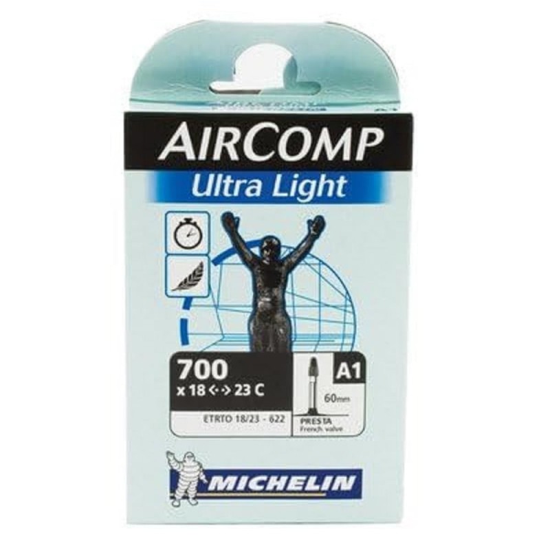 CAMARA MICHELIN ULTRA LIGHT 700" X 18-23 C (18/23-622) FV 52